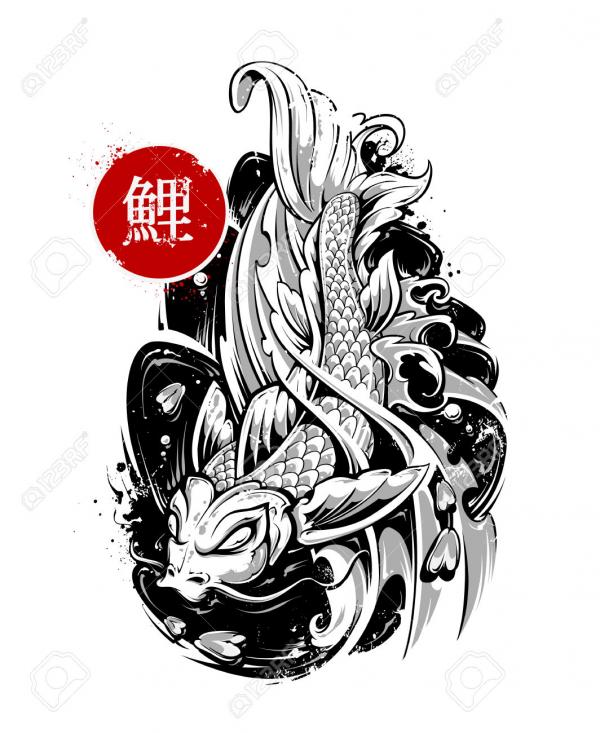 Koi clipart