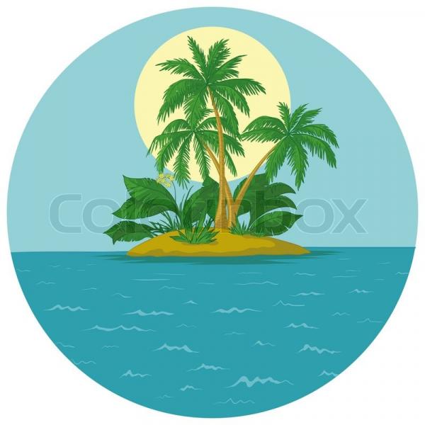 Lagoon clipart