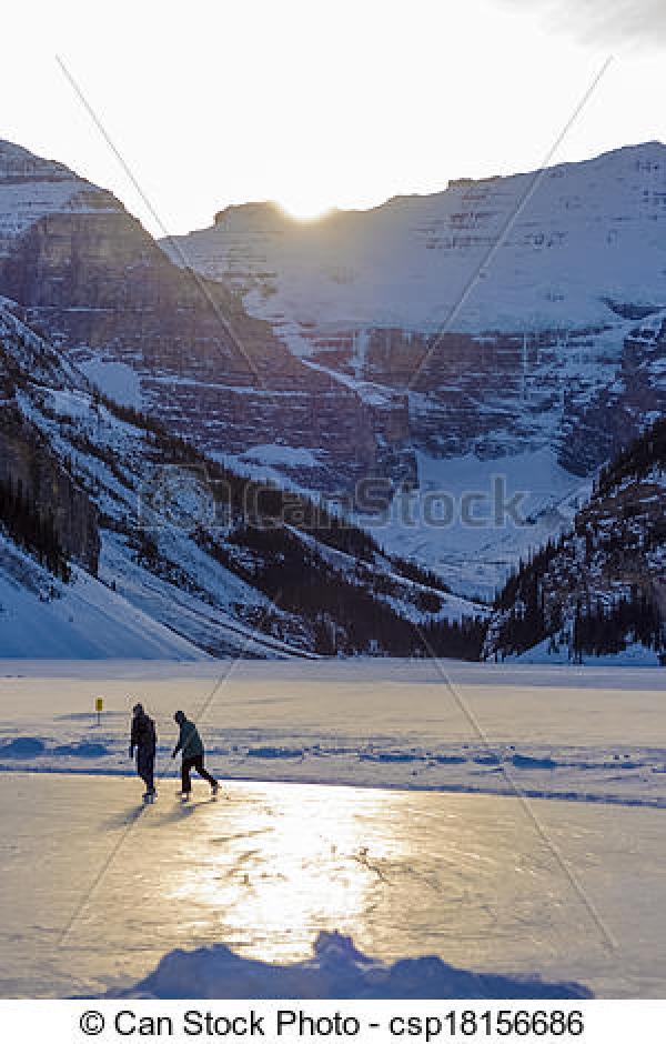 Lake Louise clipart