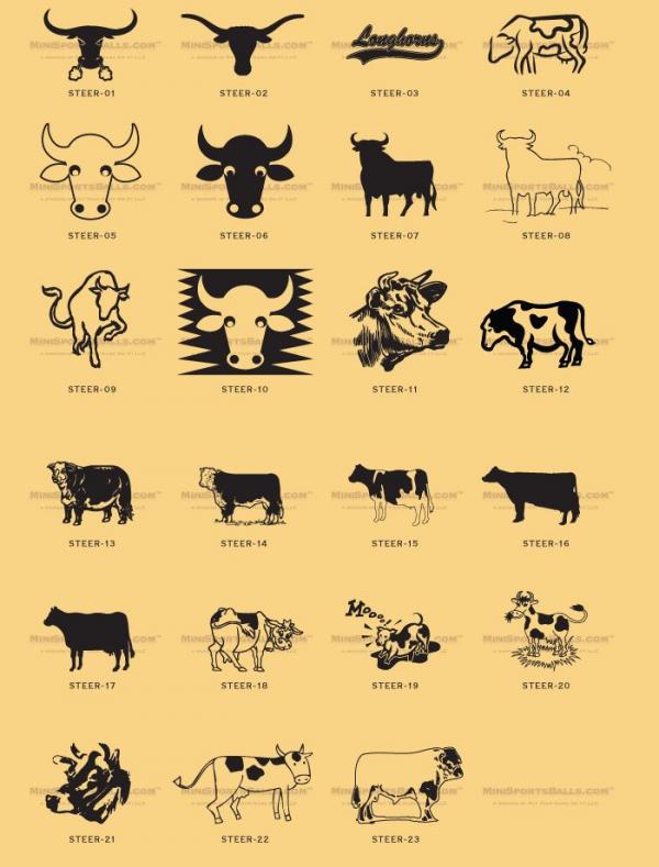 Longhorn Cattle clipart