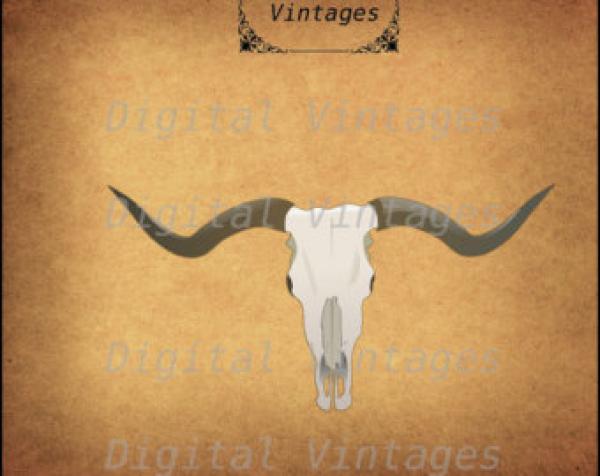 preview Longhorn Cattle svg