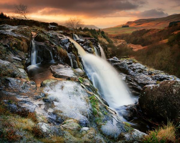Loup Of Fintry Waterfall coloring