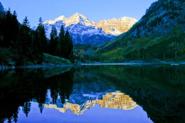 Maroon Bells coloring