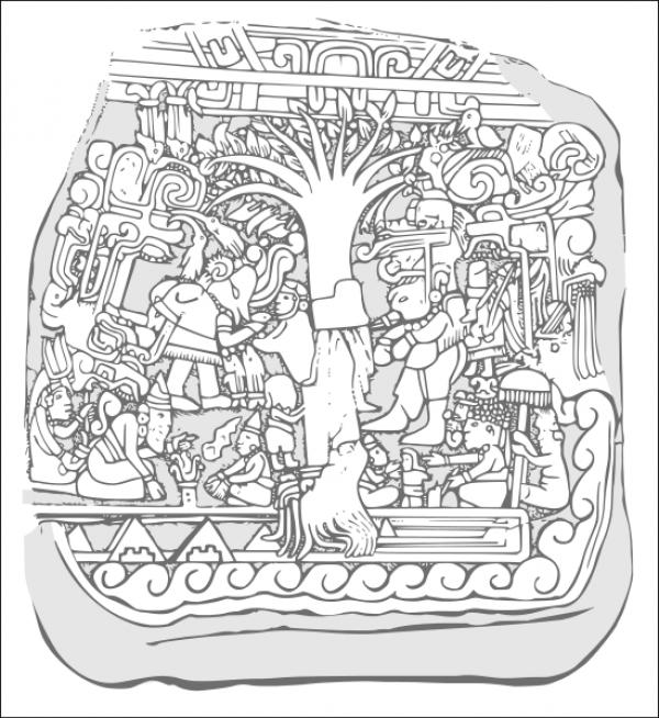 preview Mayan coloring