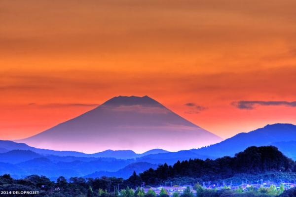 Mount Fuji coloring