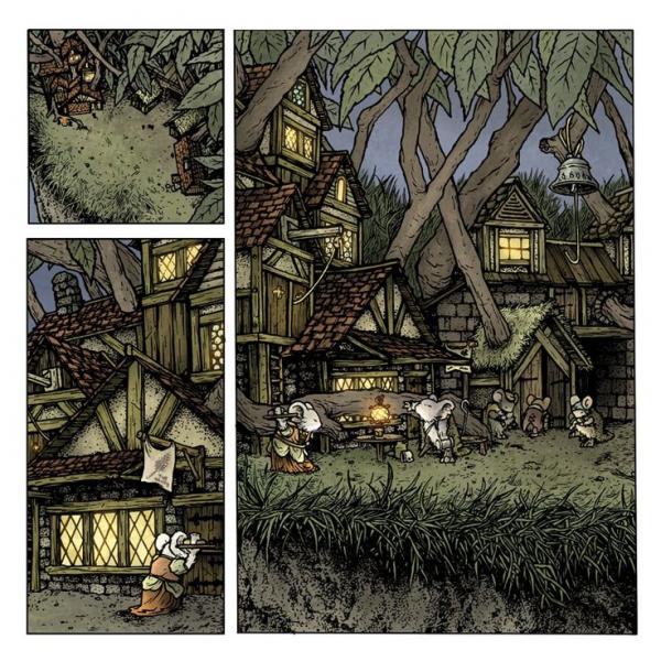 preview Mouse Guard: The Black Ax coloring