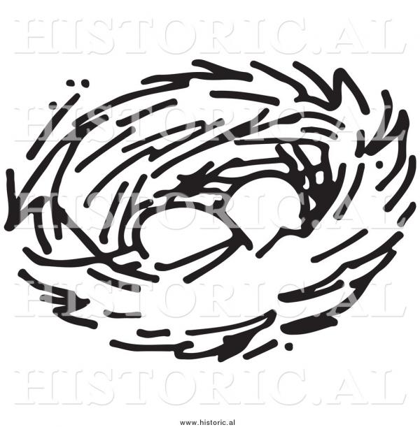 Nest White clipart