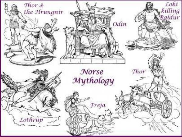 preview Norse Mythology coloring