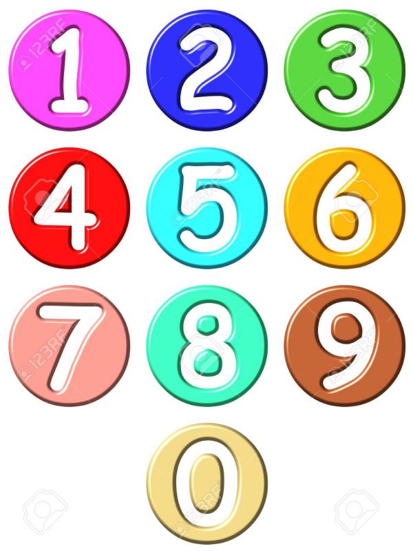 preview Numbers clipart