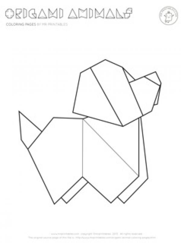 preview Origami coloring