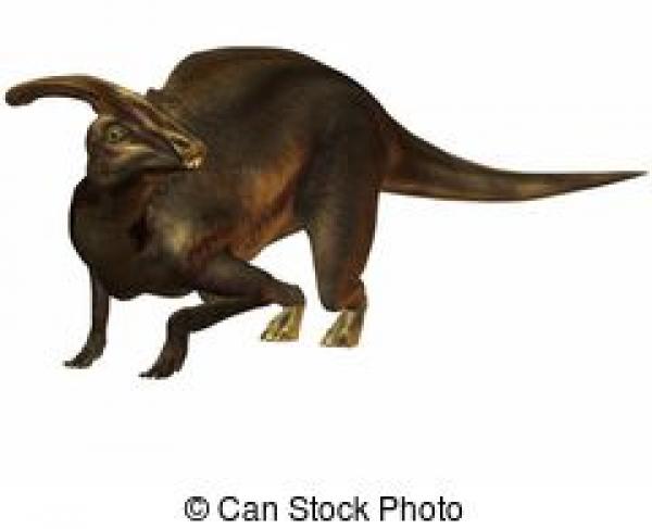 Parasaurolophus clipart