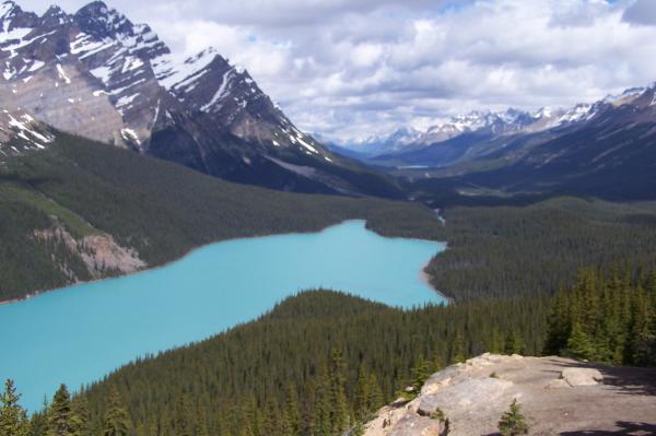 preview Peyto Lake coloring