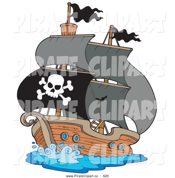 preview Pirate Ship clipart