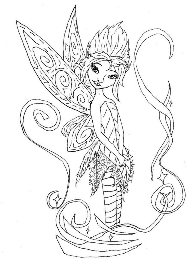 preview Pixie coloring