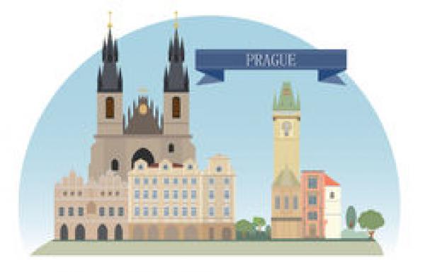 Prague clipart