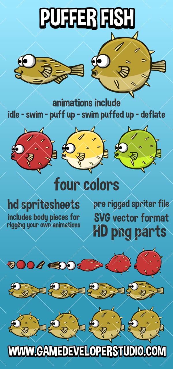 preview Pufferfish svg