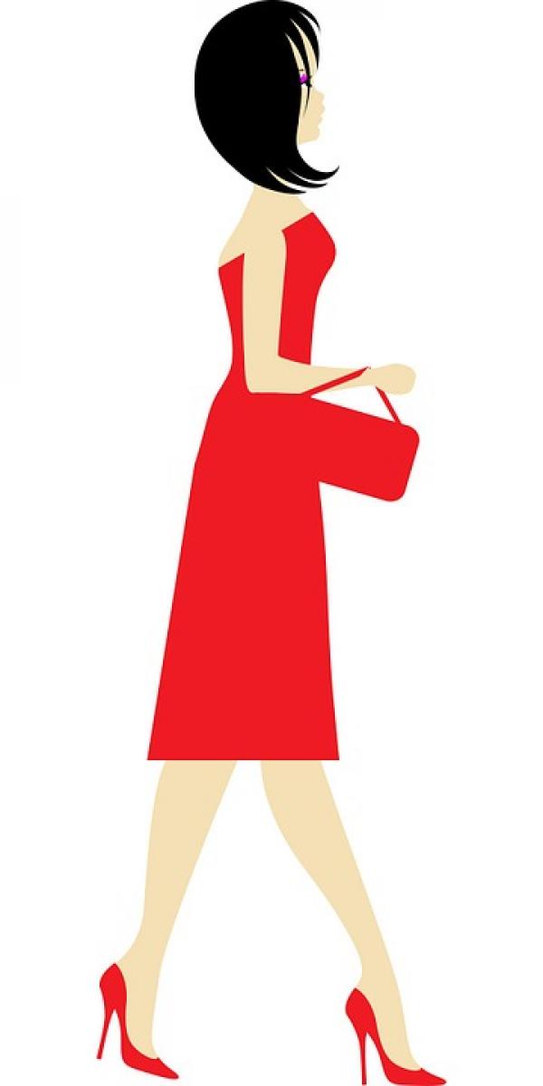 preview Red Dress clipart