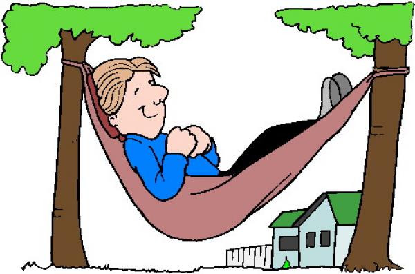 Resting clipart