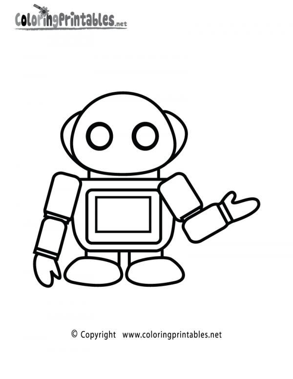 preview Robot coloring