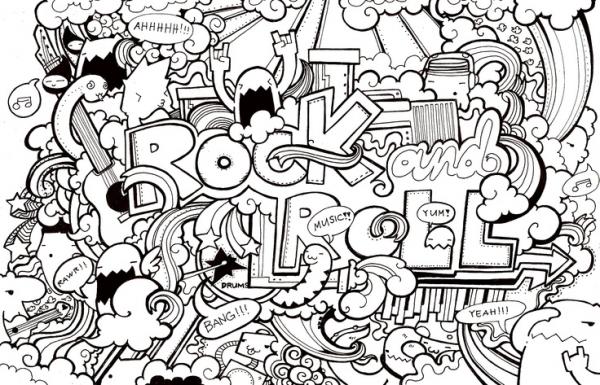 preview Rock & Roll coloring