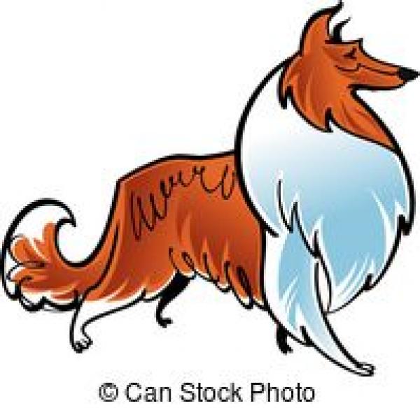 preview Rough Collie clipart