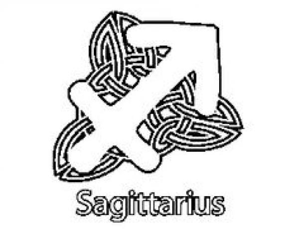 preview Sagittarius (Astrology) coloring