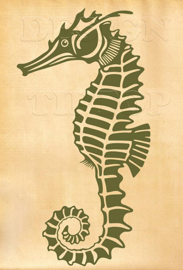 Seahorse svg