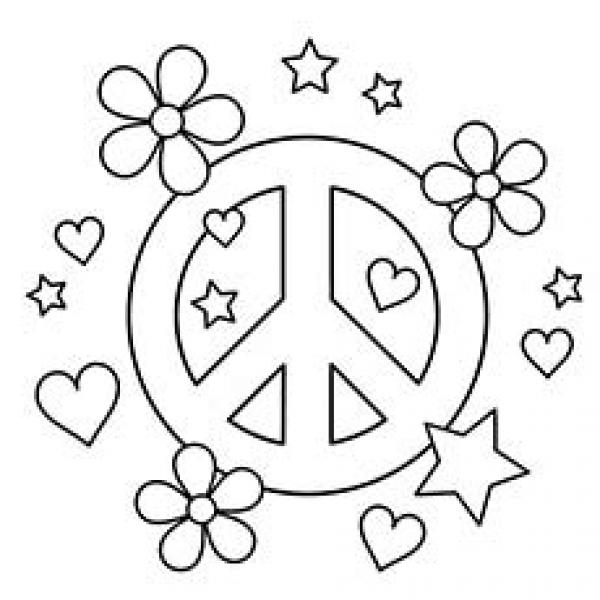 preview Peace coloring