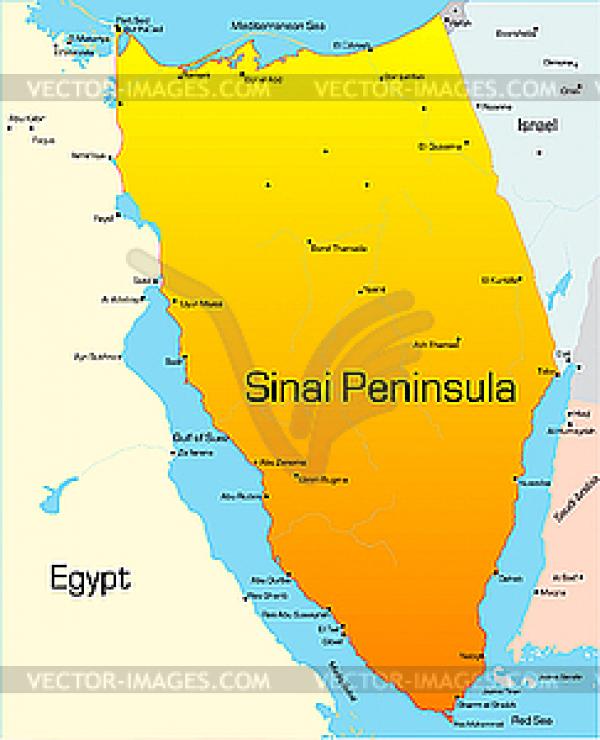 preview Sinai Peninsula clipart