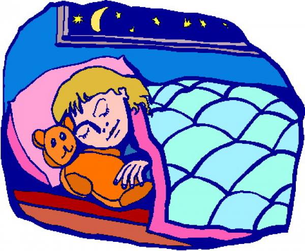 Sleeping clipart