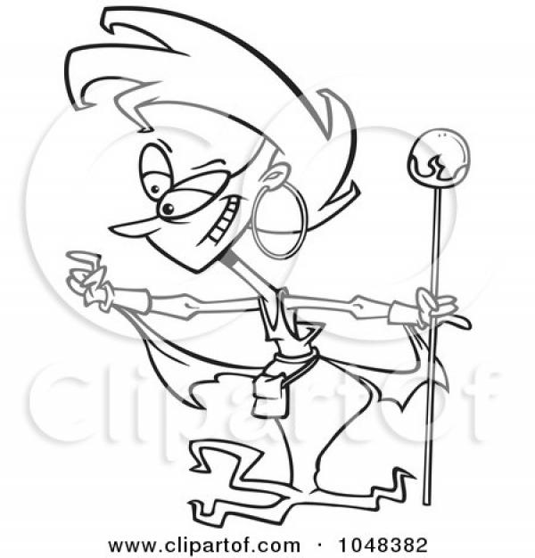 preview Sorceress clipart