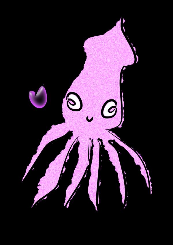 Squid clipart