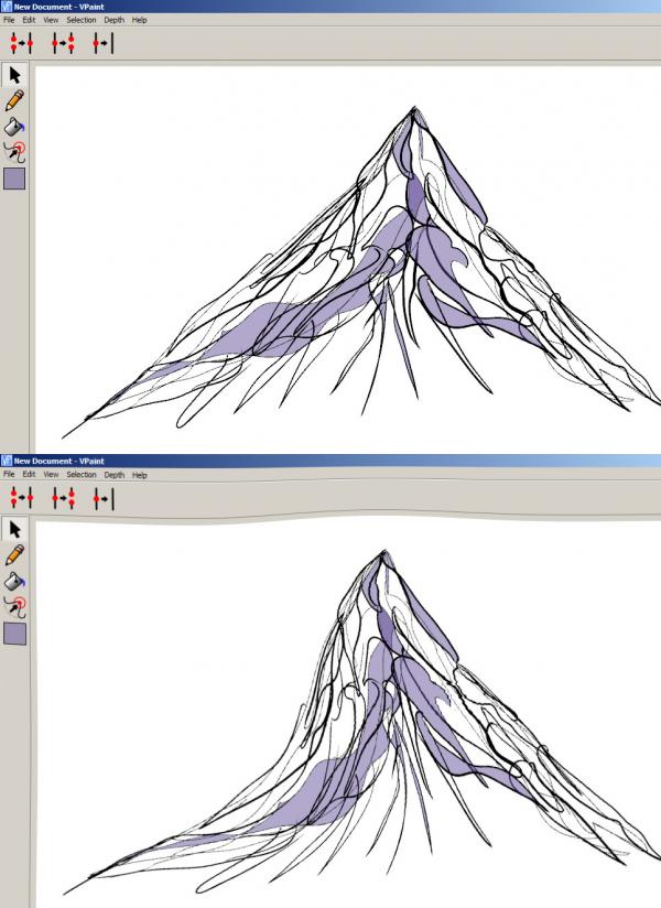 preview Stratovolcano coloring