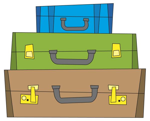 Suitcase clipart