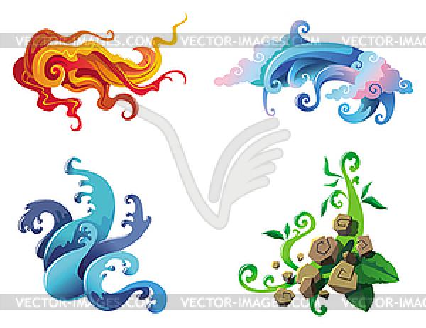 preview The Four Elements clipart