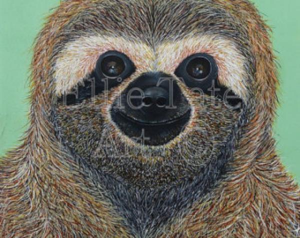 preview Three Toed Sloth svg