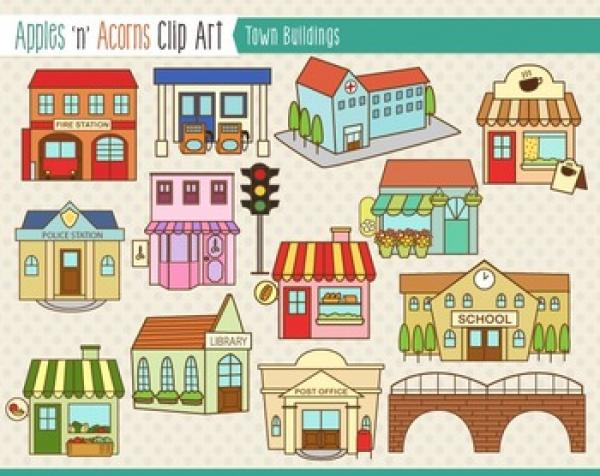 preview Town clipart