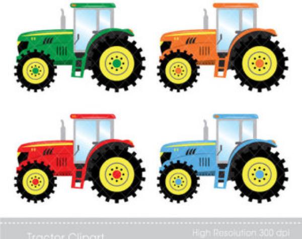 preview Tractor clipart