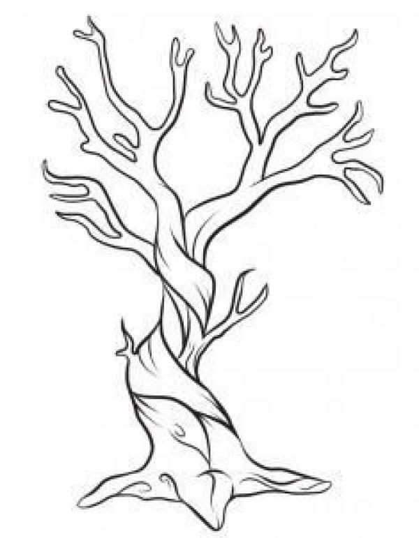preview Twisted Tree clipart