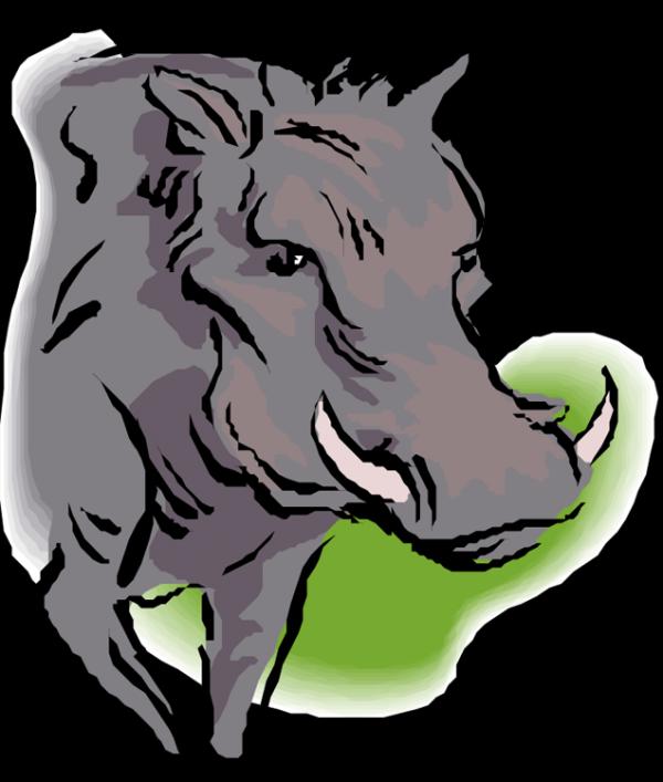 preview Warthog clipart