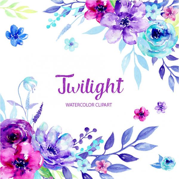 preview Watercolor clipart