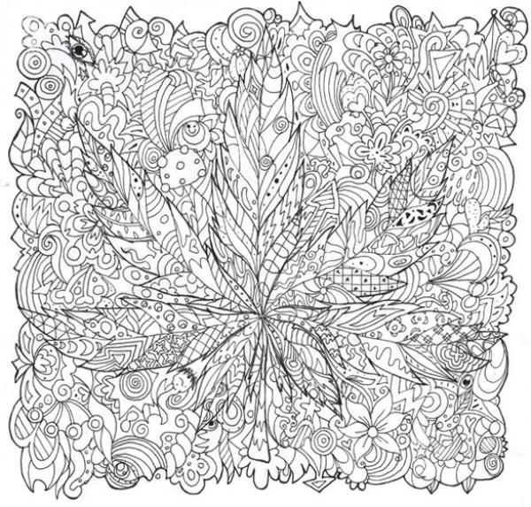 preview Weed coloring