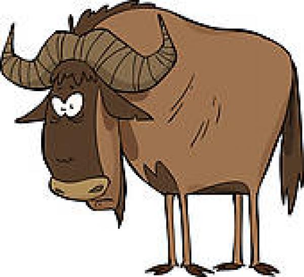 preview Wildebeest clipart